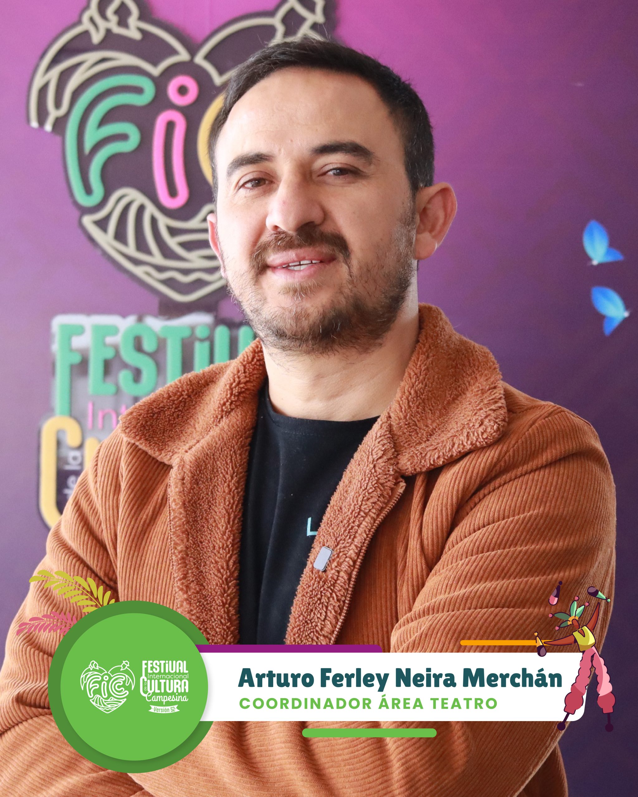Arturo Ferley Neira Merchan Coordinador Area Teatro Scaled