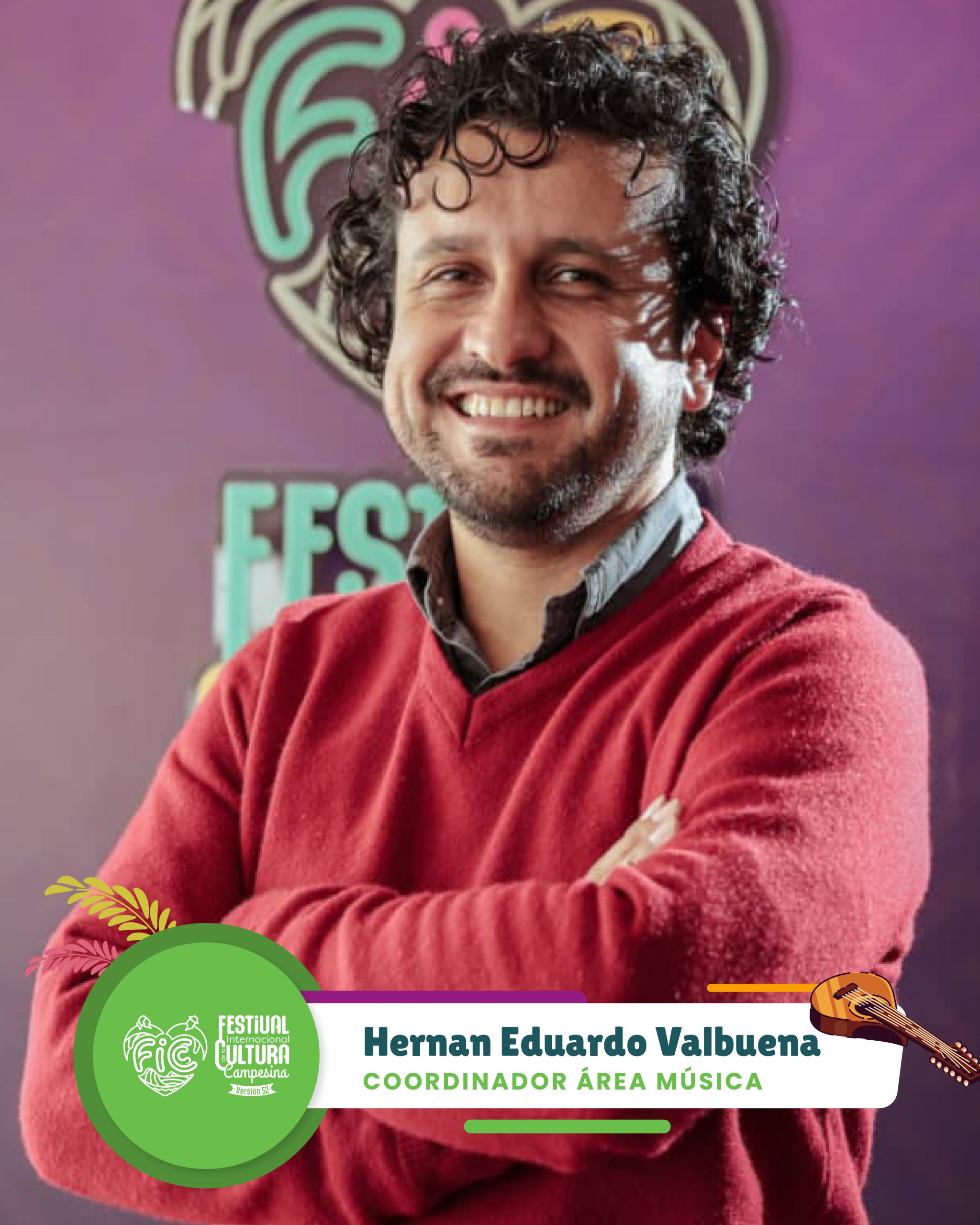 Hernan Eduardo Valbuena Coordinador Area Musica Scaled