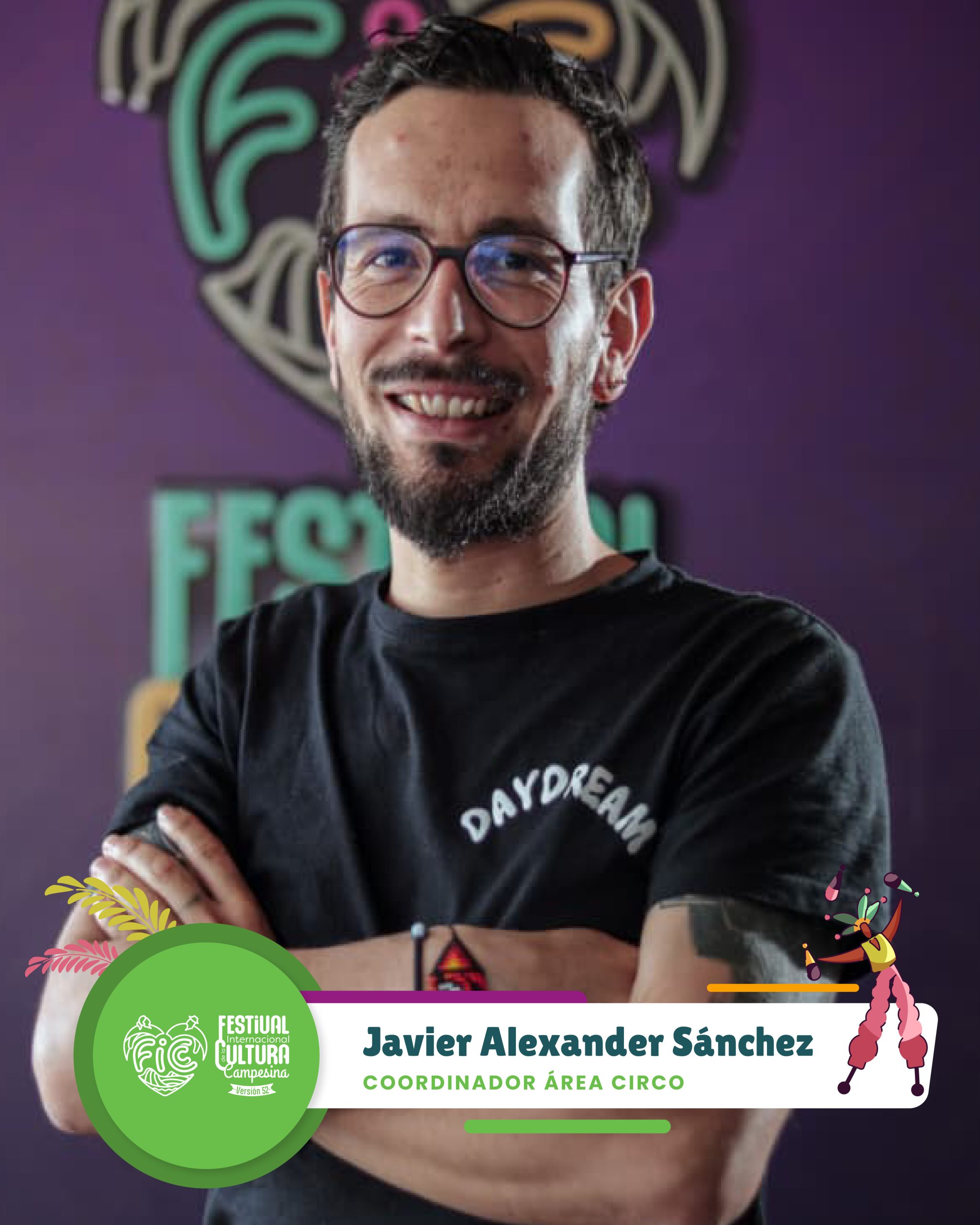Javier Alexander Sanchez Coordinador Area Circo Scaled