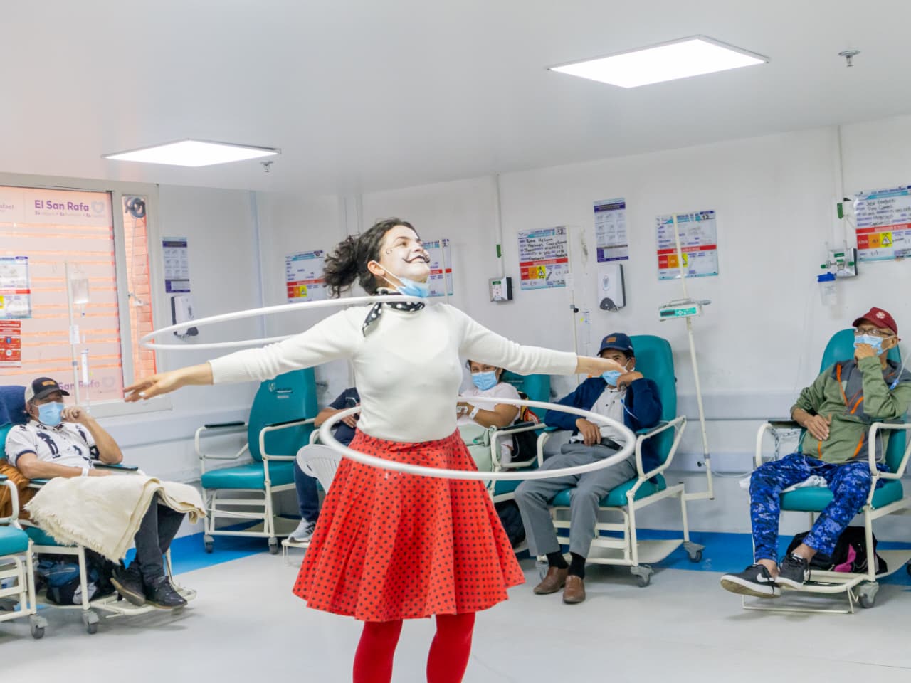 SanArte: la toma cultural del FICC en el Hospital San Rafael